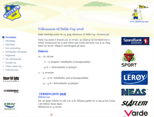 Tablet Screenshot of dahlecup.com